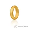 Picture of Silicone Wedding Ring - Dome Style - Gold by ROQ for Women - 6 mm Ring