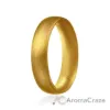 Picture of Silicone Wedding Ring - Dome Style Thin Comfort Fit - Gold by ROQ for Women - 4 mm Ring