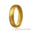 Picture of Silicone Wedding Ring - Dome Style Thin Comfort Fit - Gold by ROQ for Women - 5 mm Ring