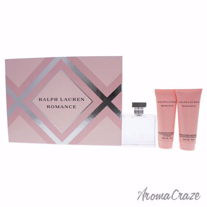 Romance by Ralph Lauren for Women - 3 Pc Gift Set 3.4oz EDP 