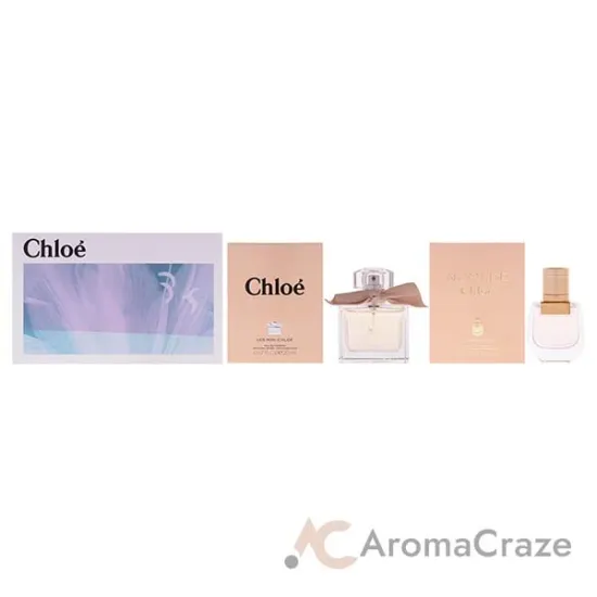 Picture of Chloe Les Mini Chloe by Chloe for Women - 2 Pc Gift Set 0.67oz Chloe EDP Spray, 0.67oz Nomade EDP Spray