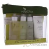 Picture of Ultra-Hydrating Body Travel Kit by Villa Floriani for Unisex - 5 Pc 3.4oz Revitalizing Cucumber Shower Gel, 2.53oz Ultra Hydrating Cucumber Body Cream, 1.69oz Olive Oil Sating Body Spray, 1.69oz Olive Oil Leg Revitalizer, 1.41oz Olive Oil Body Scrub