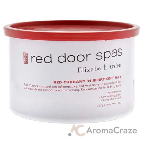 Picture of Red Door Spa Red Currant Soft Wax - Berry by Elizabeth Arden for Women - 14 oz Wax