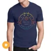 Picture of Men Crew Tee - Always Exploring - Indigo by DelSol for Men - 1 Pc T-Shirt (Medium)