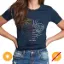 Picture of Men Crew Tee - Sunny Beach - Indigo by DelSol for Men - 1 Pc T-Shirt (Large)