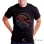 Picture of Men Crew Tee - Wavey - Black by DelSol for Men - 1 Pc T-Shirt (Small)
