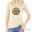 Picture of Women Crew Tee - Waves and Rays - Beige by DelSol for Women - 1 Pc T-Shirt (XL)