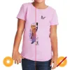 Picture of Girls Crew Tee - Super Awesome - Lilac by DelSol for Women - 1 Pc T-Shirt (YM)