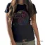 Picture of Girls Crew Tee - Chameleon - Black by DelSol for Women - 1 Pc T-Shirt (YXS)