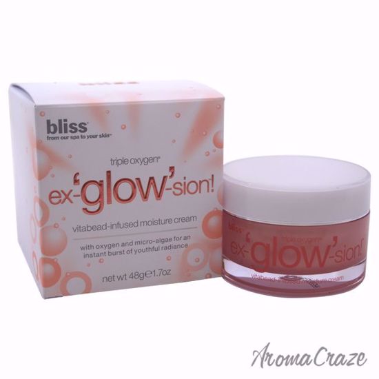 Triple Oxygen Ex-Glow-Sion Moisture Cream by Bliss for Unise