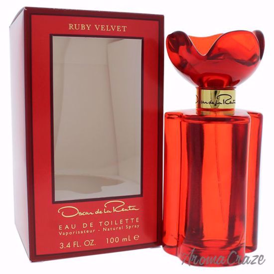 Ruby Velvet by Oscar De La Renta for Women - 3.4 oz EDT Spra