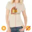 Picture of Women Crew Tee - Sunshine - Beige by DelSol for Women - 1 Pc T-Shirt (Small)