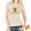 Picture of Women Crew Tee - Sunshine - Beige by DelSol for Women - 1 Pc T-Shirt (Medium)