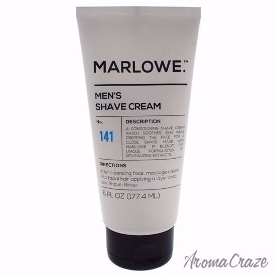 No. 141 Mens Shave Cream by Marlowe for Men - 6 oz Shave Cre