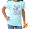 Picture of Girls Crew Tee - Tales of a Mermaid - Chill by DelSol for Women - 1 Pc T-Shirt (3T)