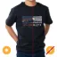 Picture of Men Crew Tee - Mountain Scene - Black by DelSol for Men - 1 Pc T-Shirt (YM)