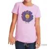 Picture of Girls Crew Tee - Oopsy Daisy - Lilac by DelSol for Women - 1 Pc T-Shirt (YS)