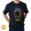 Picture of Kids Crew Tee - Sasquatch - Black by DelSol for Kids - 1 Pc T-Shirt (YS)