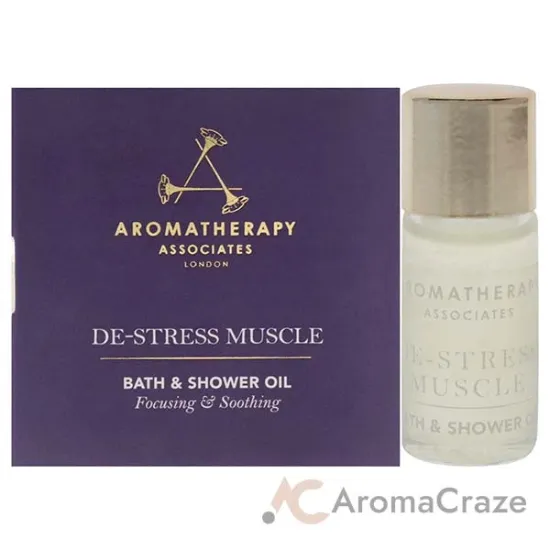 Picture of De-Stress Muscle Bath and Shower Oil by Aromatherapy Associates for Unisex - 0.1 oz Shower Oil