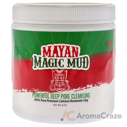 Picture of Powerful Deep Pore Cleansing Calcium Bentonite Clay by Mayan Magic Mud for Unisex - 8 oz Cleanser