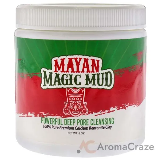 Picture of Powerful Deep Pore Cleansing Calcium Bentonite Clay by Mayan Magic Mud for Unisex - 8 oz Cleanser