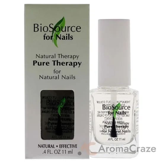 Picture of Natural Therapy Pure Therapy by BioSource for Women - 0.4 oz Nail Treatment
