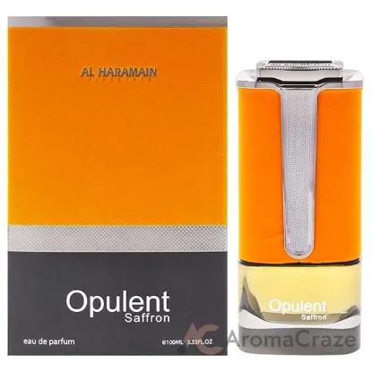 Picture of Opulent - Saffron by Al Haramain for Unisex - 3.33 oz EDP Spray