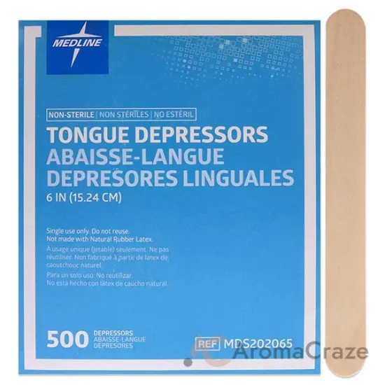 Picture of Tongue Depressors No-Sterile by Medline for Unisex - 500 Pc Depressors