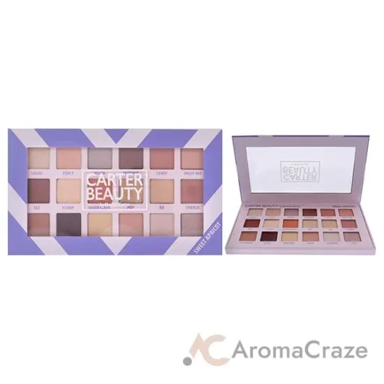 Picture of 18 Shade Palette - Sweet Apricot by Carter Beauty for Women - 0.72 oz Eye Shadow