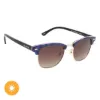 Picture of Solize My Sharona - Clear to Purple by DelSol for Women - 1 Pc Sunglasses