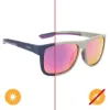 Picture of Solize You Got It - Light Gray to Purple by DelSol for Unisex - 1 Pc Sunglasses