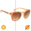 Picture of Solize Lola - Frosted Peach to Red by DelSol for Women - 1 Pc Sunglasses