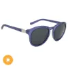 Picture of Solize White Rabbit - Frosted White to Purple by DelSol for Women - 1 Pc Sunglasses