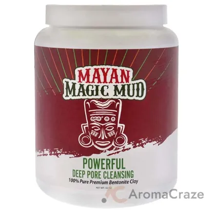 Picture of Powerful Deep Pore Cleansing Bentonite Clay by Mayan Magic Mud for Unisex - 32 oz Cleanser