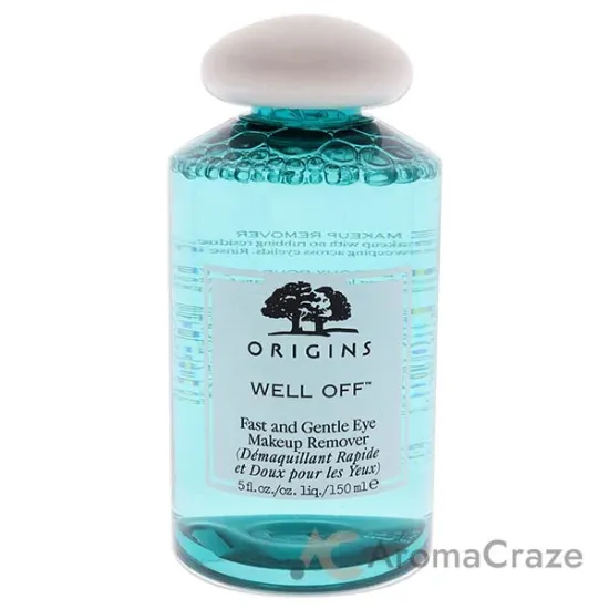 Picture of Well Off Fast and Gentle Eye Makeup Remover by Origins for Unisex - 5 oz Makeup Remover