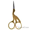 Picture of Stork Scissors - Gold by Satin Edge for Unisex - 3.5 Inch Scissors