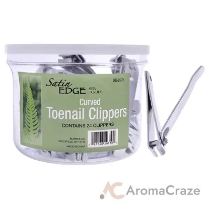 Picture of Curved Toenail Clippers by Satin Edge for Unisex - 24 Pc Nail Clipper