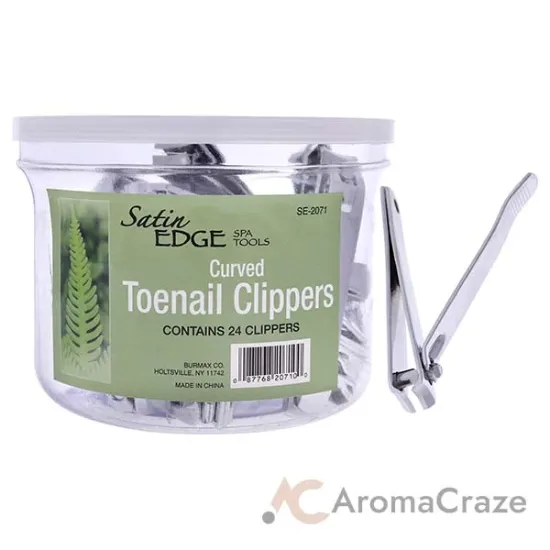 Picture of Curved Toenail Clippers by Satin Edge for Unisex - 24 Pc Nail Clipper