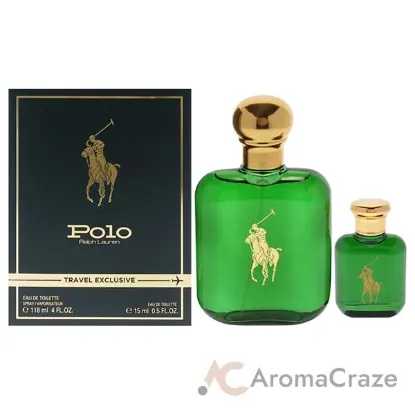 Picture of Polo Green by Ralph Lauren for Men - 2 Pc Gift Set 4oz EDT Spray, 0.5oz EDT spray