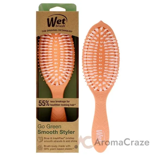 Picture of Go Green Oil Infused Shine Brush - Coconut Oil by Wet Brush for Unisex - 1 Pc Hair Brush