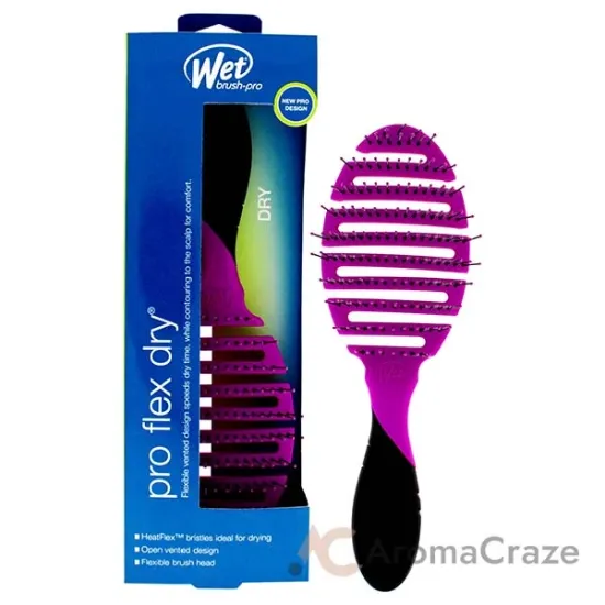 Picture of Pro Flex Dry Brush - Purple by Wet Brush for Unisex - 1 Pc Hair Brush