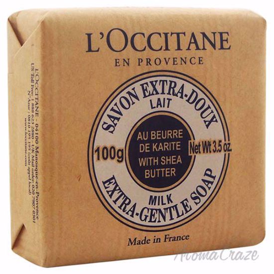 Shea Butter Extra Gentle Soap - Milk by LOccitane for Unisex