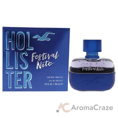 Picture of Festival Nite by Hollister for Men - 3.4 oz EDT Spray