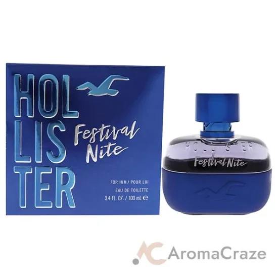 Picture of Festival Nite by Hollister for Men - 3.4 oz EDT Spray