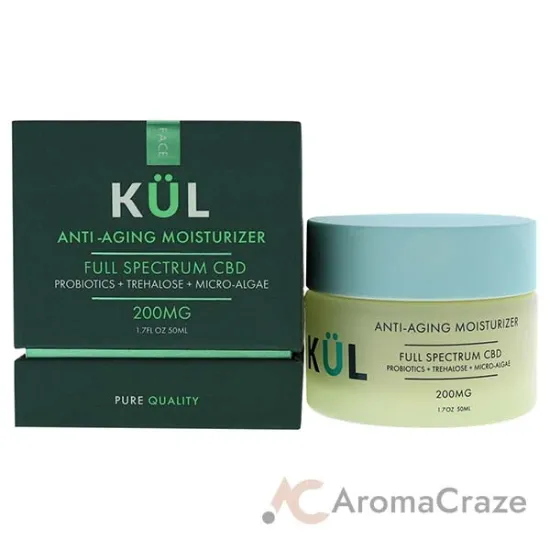 Picture of Anti-Aging Moisturizer Full Spectrum 200mg CBD by Kul CBD for Unisex - 1.7 oz Moisturizer