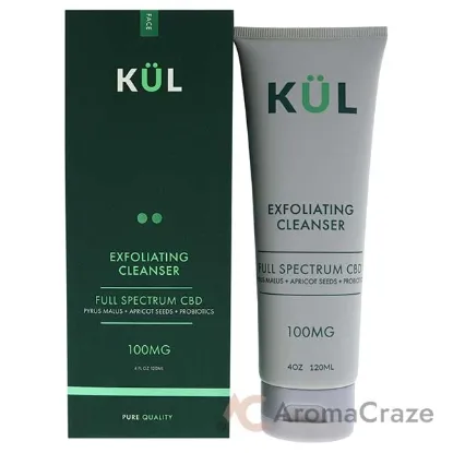 Picture of Exfoliating Cleanser Full Spectrum 100mg CBD by Kul CBD for Unisex - 4 oz Cleanser