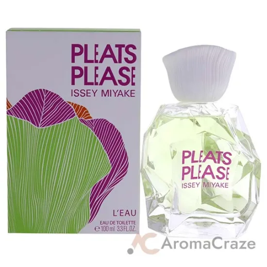 Picture of Pleats Please Leau by Issey Miyake for Women - 3.3 oz EDT Spray