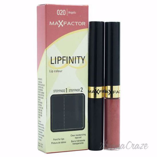Lipfinity - # 020 Angelic by Max Factor for Women - 4.2 g Li