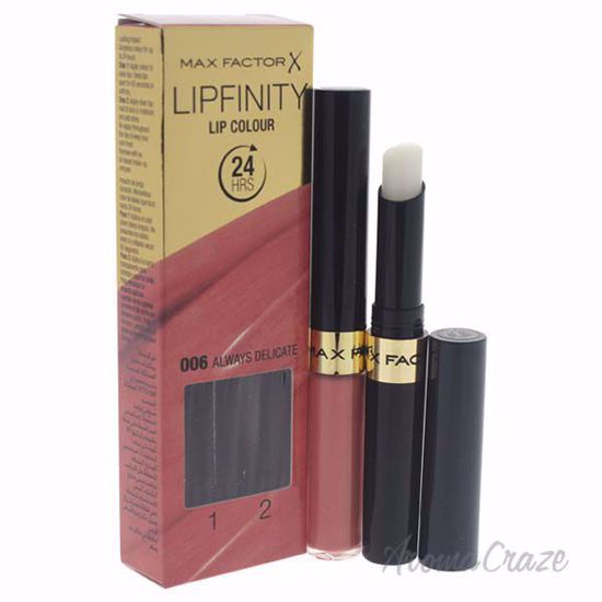 Lipfinity - # 006 Always Delicate by Max Factor for Women - 