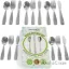 Picture of Stainless Steel Kids Silverware Set by Chillout Life for Kids - 15 Pc Cutlery